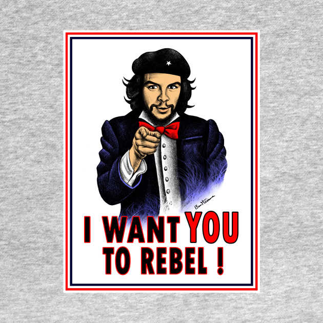 I Want You to Rebel  (Ben Heine) by benheineart